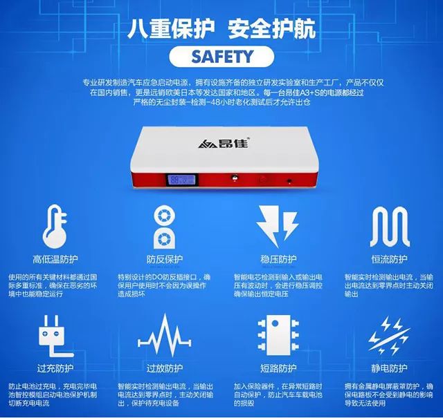 多功能汽车应急启动电源 多功能汽车应急启动电源